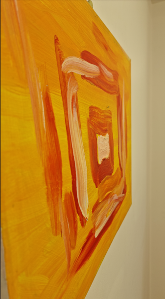 Original acrylic on canvas by James Stewart Dallas (1957 - 2022)