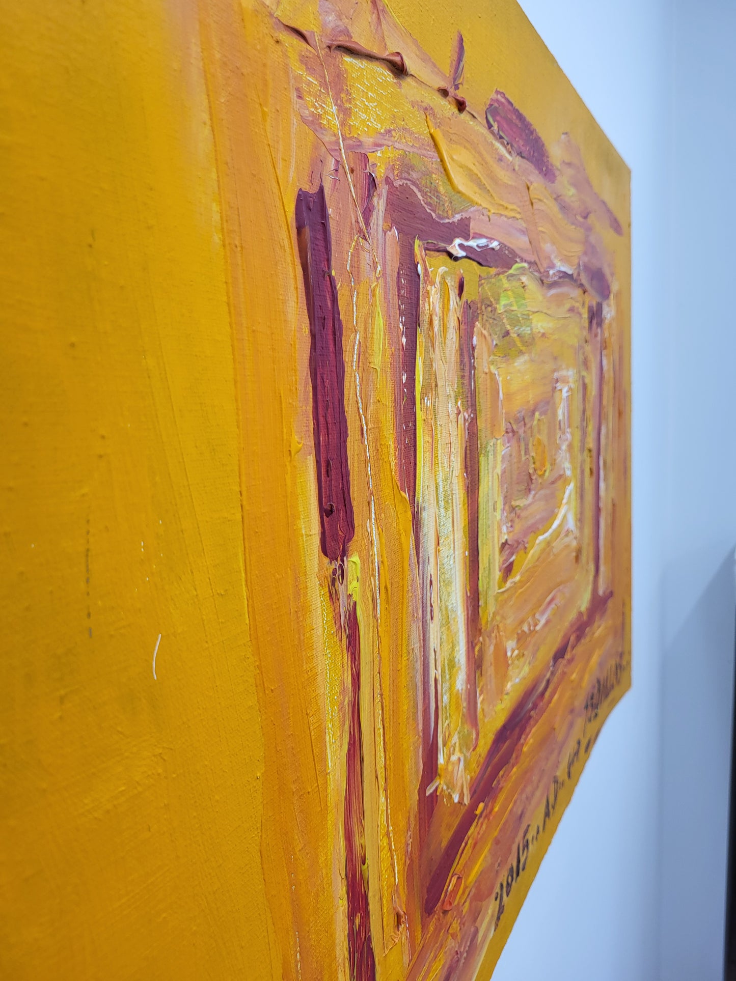 Original acrylic on canvas by James Stewart Dallas (1957 - 2022)