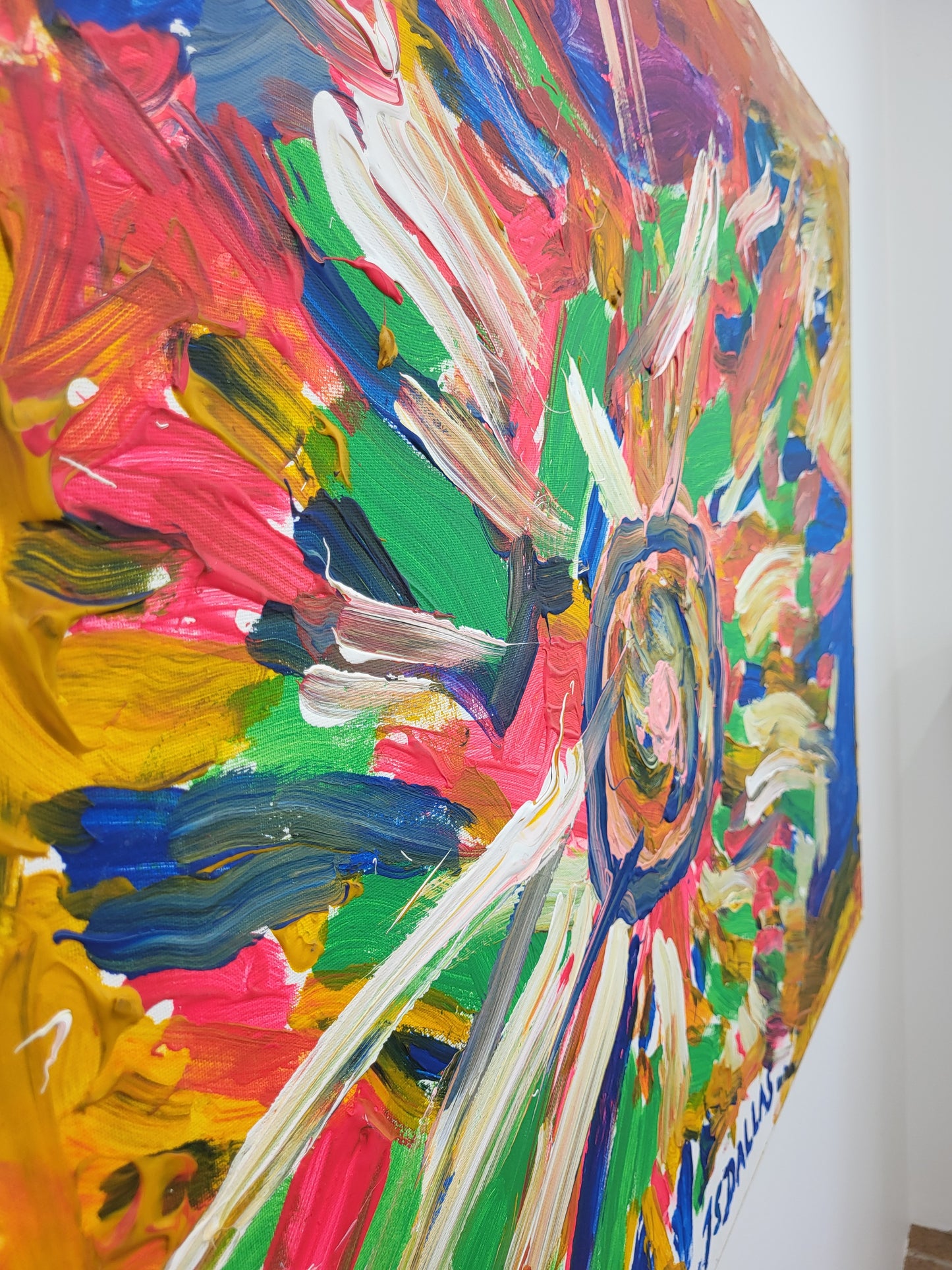 Original Acrylic on Canvas by James Stewart Dallas (1957 - 2022)