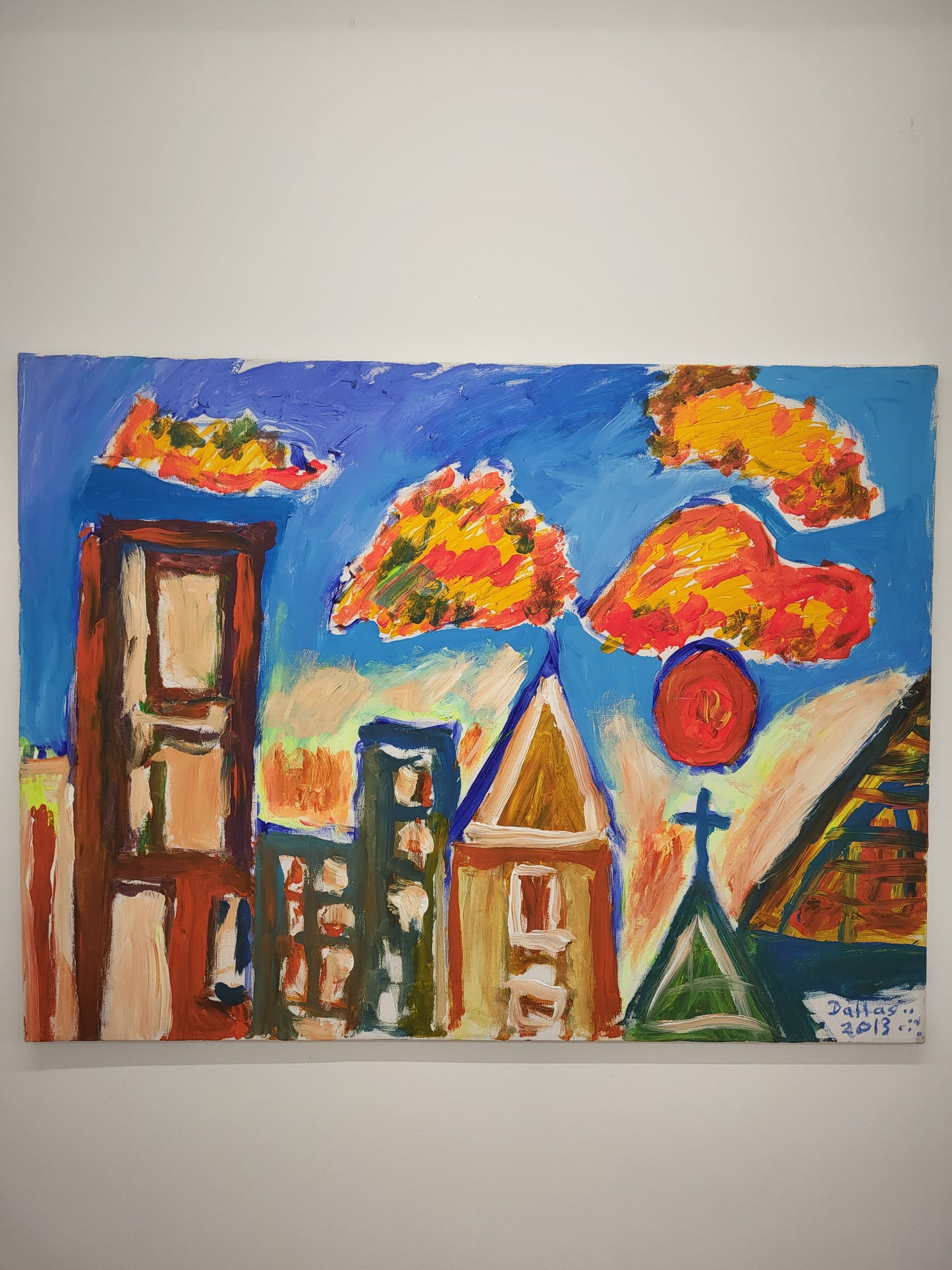 Original Acrylic on Canvas by James Stewart Dallas (1957 - 2022)