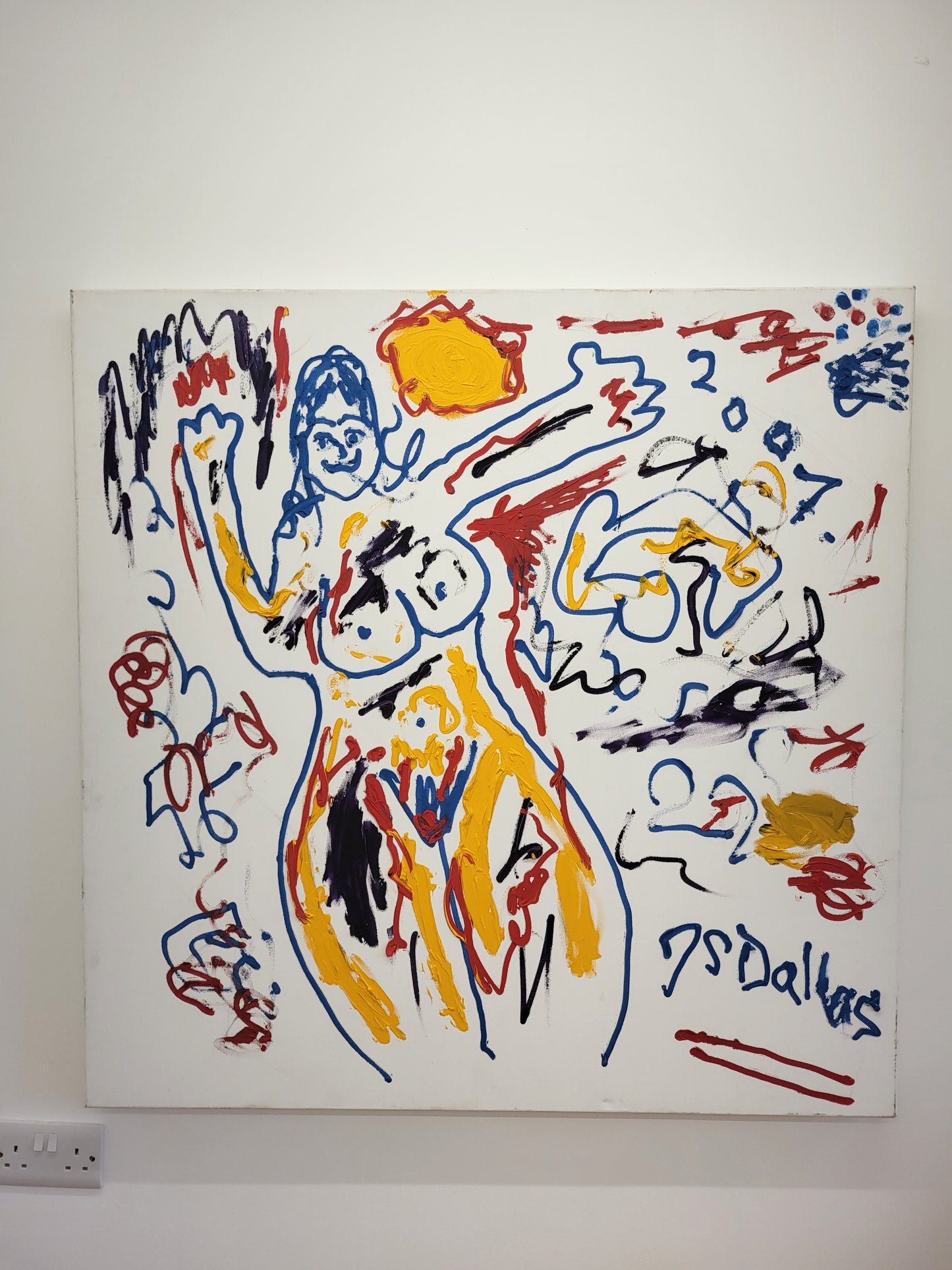 Original Acrylic on Canvas by James Stewart Dallas (1957 - 2022)